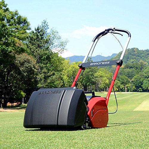 【値下げしました】バロネス　コード付自走式電動芝刈り機 LMB12 楽天市場】バロネス コードレス自走式電動芝刈り機 LMB12 サッカー